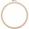 Frank A. Edmunds Natural Wood Embroidery Hoop with Round Edge